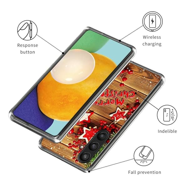 Vibe Samsung Galaxy S25 skal - Stil C Brun