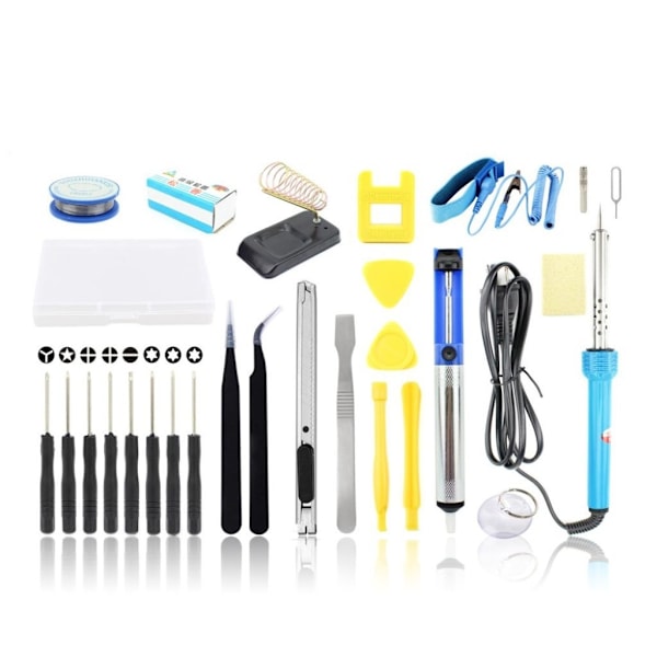 JF-8167 27-i-1 verktygs-kit lödning multifärg