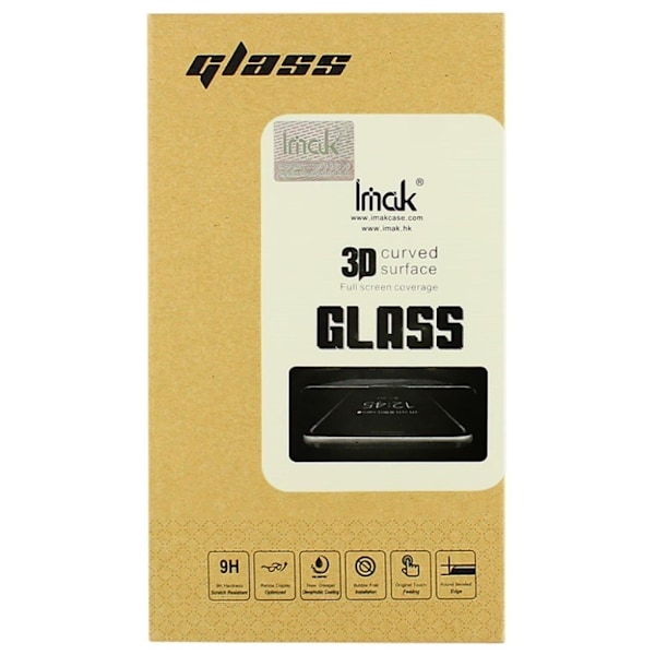IMAK Samsung Galaxy S10 3D kaareva karkaistu lasi näytönsuoja Transparent