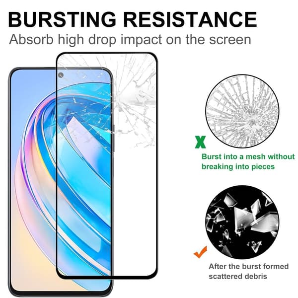 Berøringsfølsomt herdet glass for Honor X8a Transparent