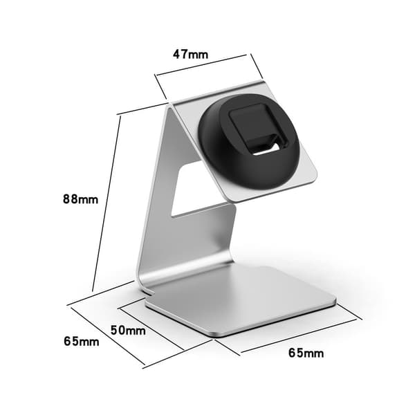Xiaomi Smart Band 8 laddningsställ för metallklocka - Guld Guld