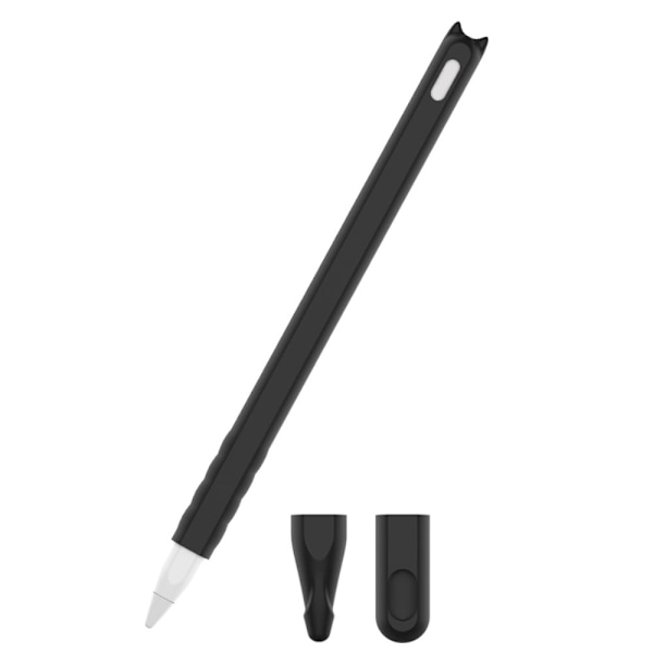 Apple Pencil 2 silikoneovertræk - Sort Black