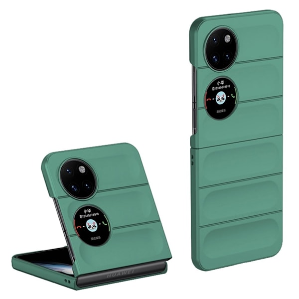 Mjukt greppformat Huawei P50 skal - Grön Grön