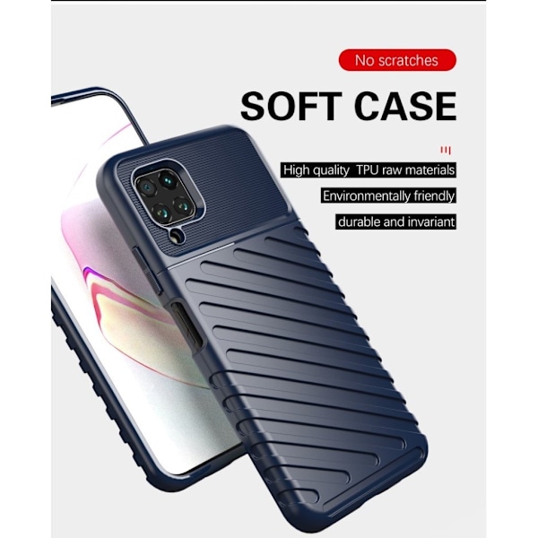 Thunder Huawei P40 Lite / Nova 6 SE cover - Blå Blue