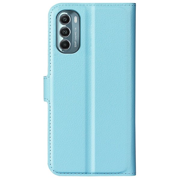 Klassisk Motorola Moto G Stylus 5G (2022) flip etui - Blå Blue