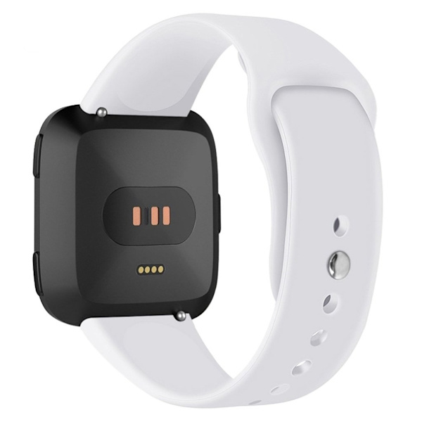 Fitbit Versa Lite silikoneurrem - størrelse: S / hvid White