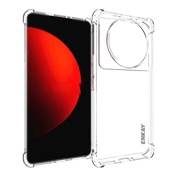 Enkay Clear Drop-proof Etui til Xiaomi 12S Ultra Transparent