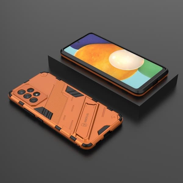 Stöttåligt Samsung Galaxy A53 5G hybridskal - Orange Orange