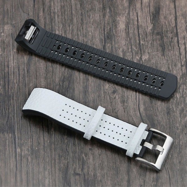 Fitbit Charge 2 cowhide leather watch strap - White White