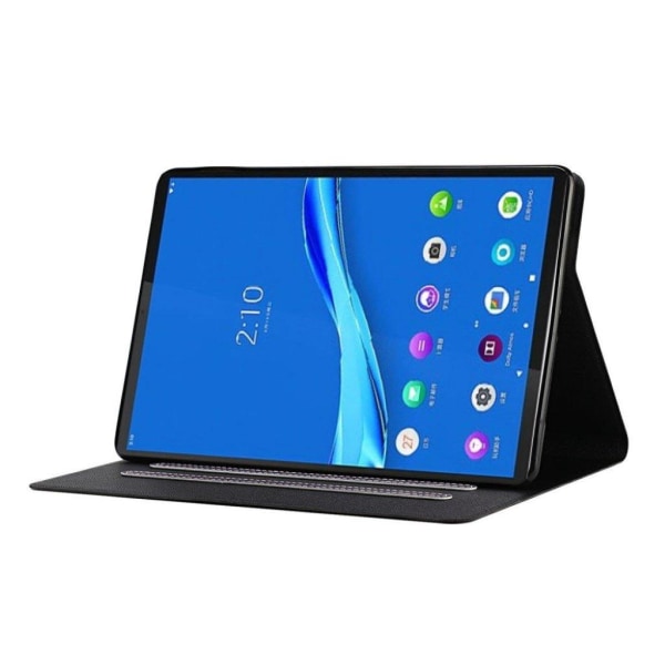 Lenovo Tab M10 FHD Plus läderfodral med enkla teman - Lila Lila