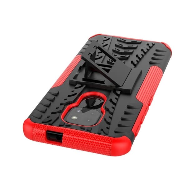 Offroad Etui Motorola Moto G9 Play - Rød Red