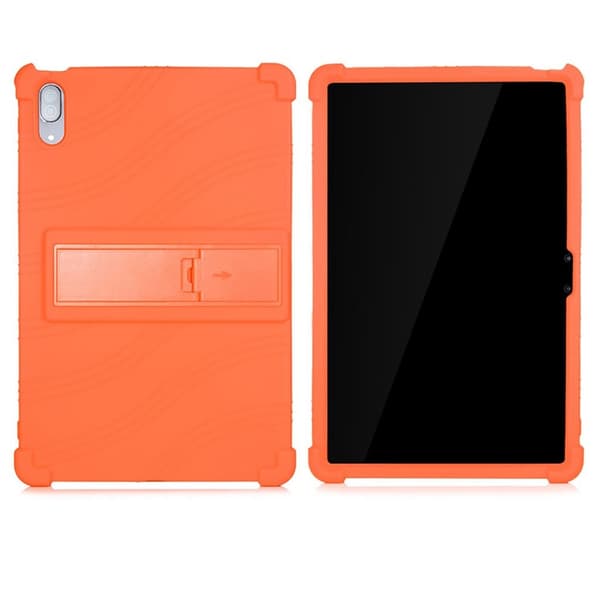 Lenovo Tab P11 Pro slide-out style kickstand silikoneetui - Orange Orange
