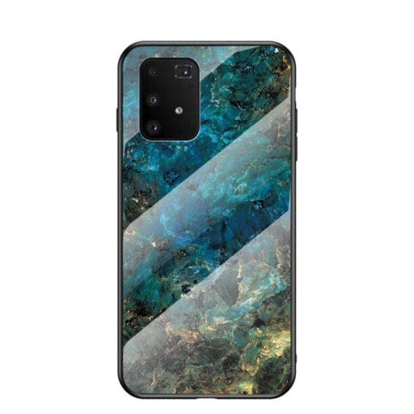 Fantasy Marmor Samsung Galaxy S10 Lite skal - Smaragd Grön