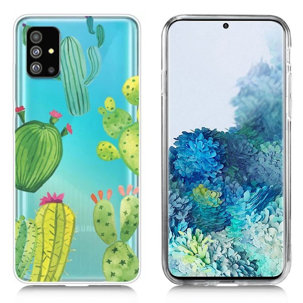Deco Samsung Galaxy S20 Plus skal - Kaktus Grön