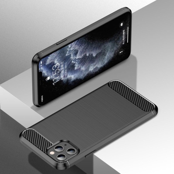 Carbon Flex iPhone 11 Pro Max skal - Svart Svart