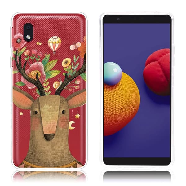 Deco Samsung Galaxy A01 Core skal - Älg Brun