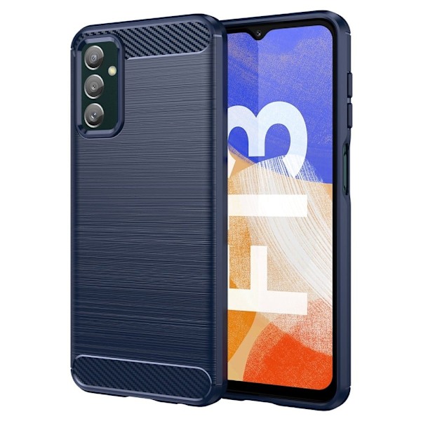 Carbon Flex Suojakotelo Samsung Galaxy M13 4g / F13 / M23 - Sininen Blue