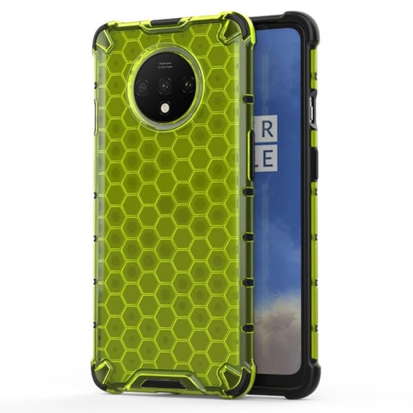 Bofink Honeycomb OnePlus 7T etui - Grønn Green