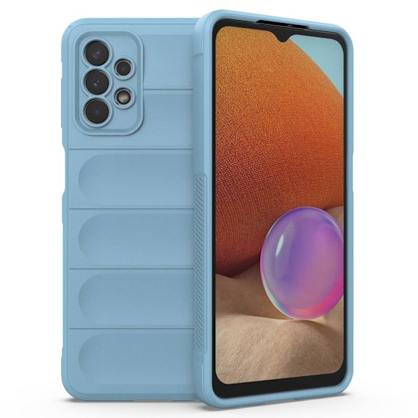Blødt grebsformet cover til Samsung Galaxy M32 5G / Samsung Galaxy A32 5G - Blå Blue