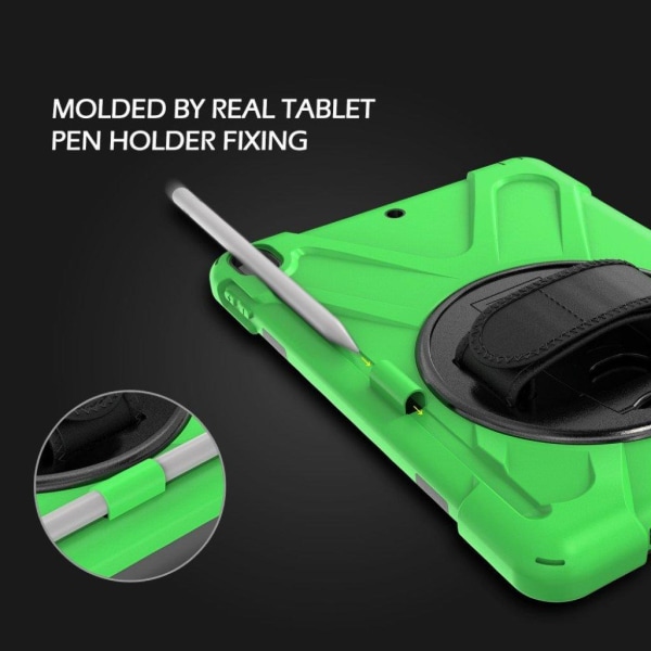 iPad Air (2019) X-Shape roterbart fodral - Grön Grön