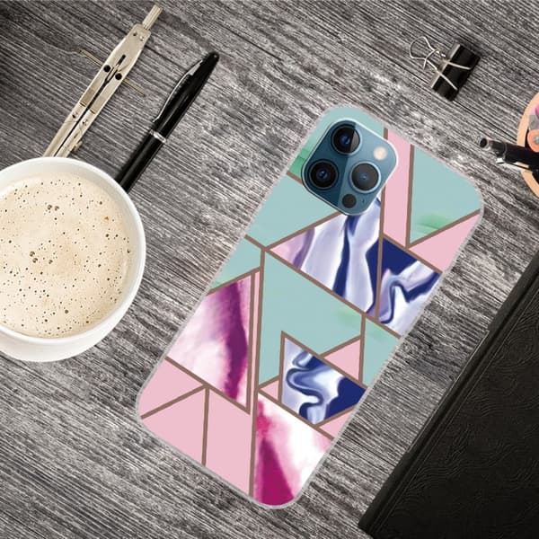 Abstract iPhone 16 Pro Max-cover - Style H Multicolor