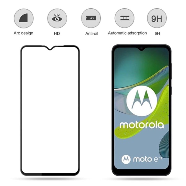 MOCOLO HD tempered glass screen protector for Motorola Moto E13 Transparent