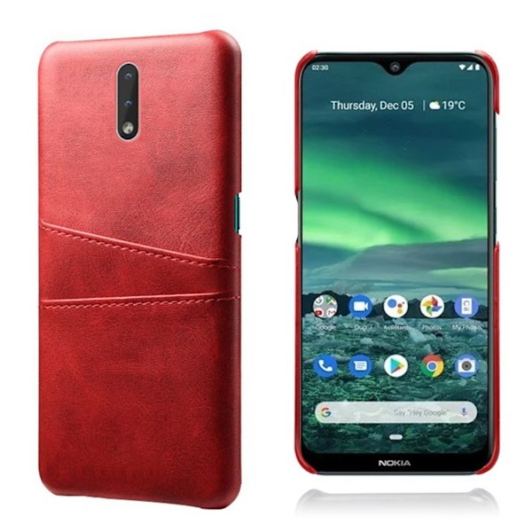 Dual Card deksel - Nokia 2.3 - Rød Red