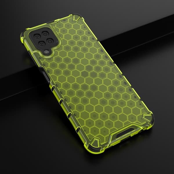 Bofink Honeycomb Samsung Galaxy A12 5G Etui - Grøn