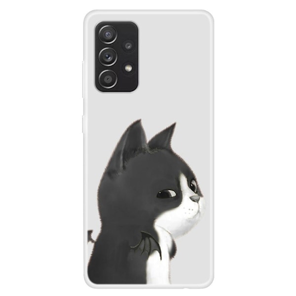 Deco Samsung Galaxy A13 4G kotelot - Kissa White