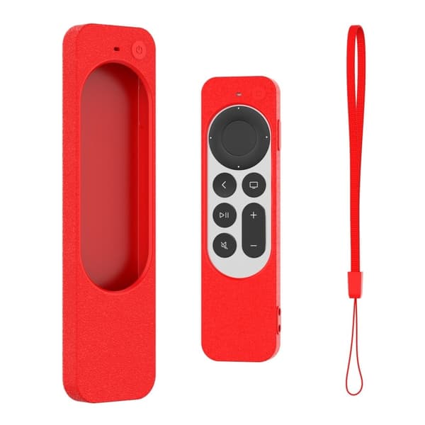 Apple TV 4K (2021) silikonisuojus - Punainen Red