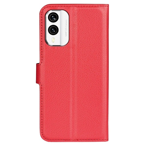 Klassisk Nokia X30 Flip Etui - Rød Red