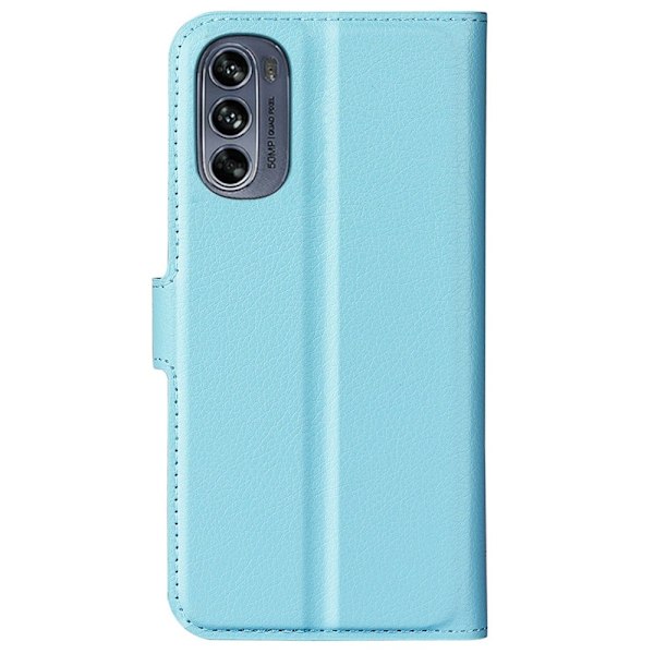Classic Motorola Moto G62 5g Läppäkotelo - Sininen Blue
