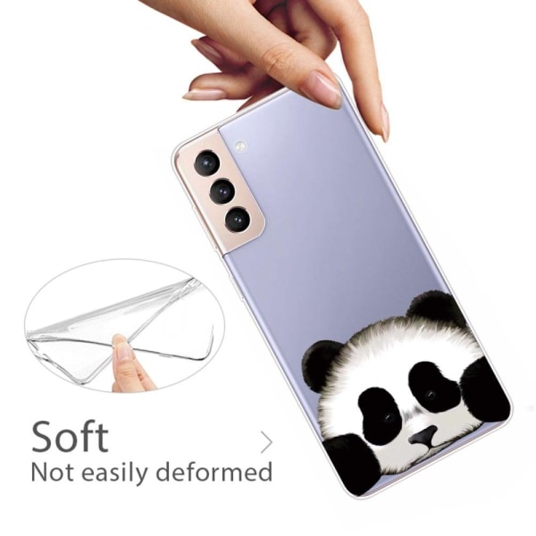 Deco Samsung Galaxy S22 Plus Etui - Sød Panda Multicolor