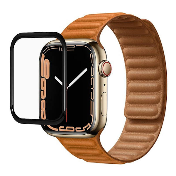 Apple Watch (41mm) 9H clear tempered glass screen protector Transparent