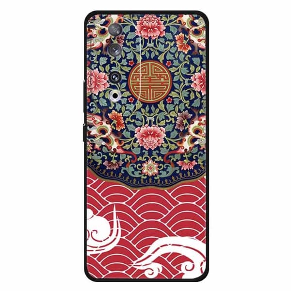 Imagine Honor 90 cover - Blomsterklynge / Drage Red