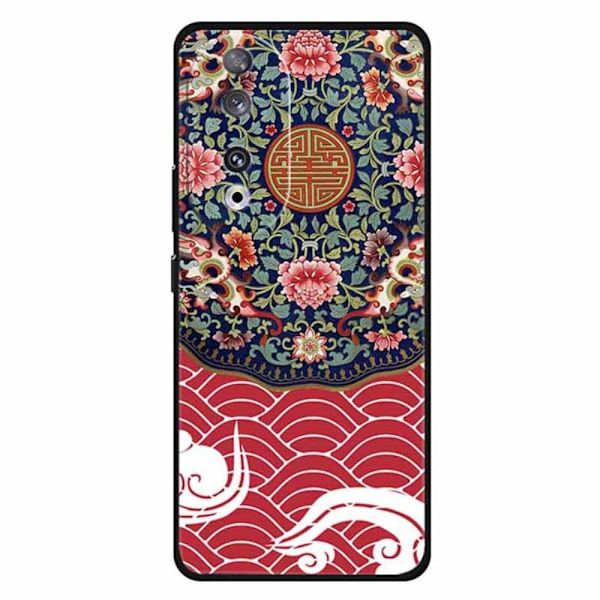Imagine Honor 90 deksel - Blomsterklynge / Drage Red