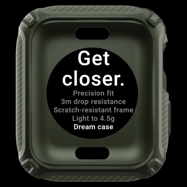 Apple Watch SE 2022 (44mm) skyddsfodral - Rosa Rosa