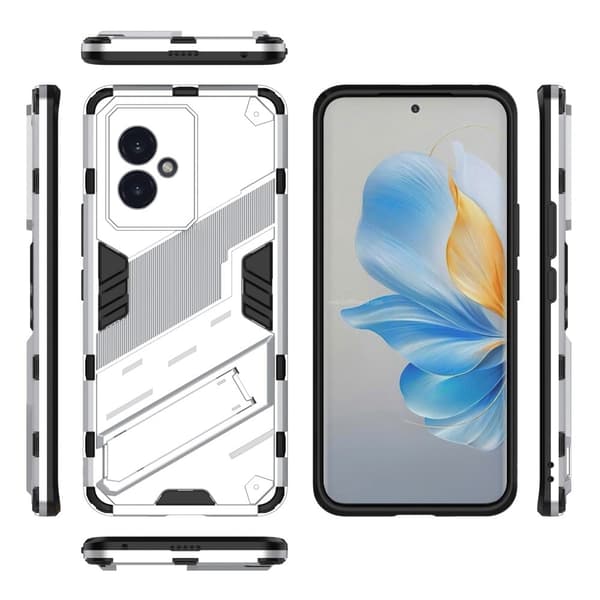 Stødsikkert moderne Honor 100 hybridcover - Hvid White