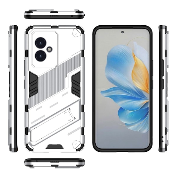 Støtsikkert hybriddeksel med et moderne preg for Honor 100 - Hvit White