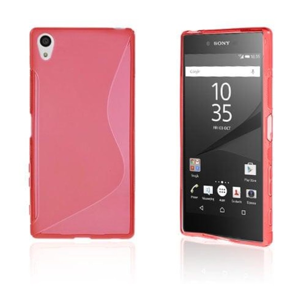 Lagerlöf Sony Xperia Z5 Premium Kuori - Punainen Red