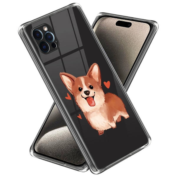 Deco iPhone 16 Pro Max deksel - Hund Brown