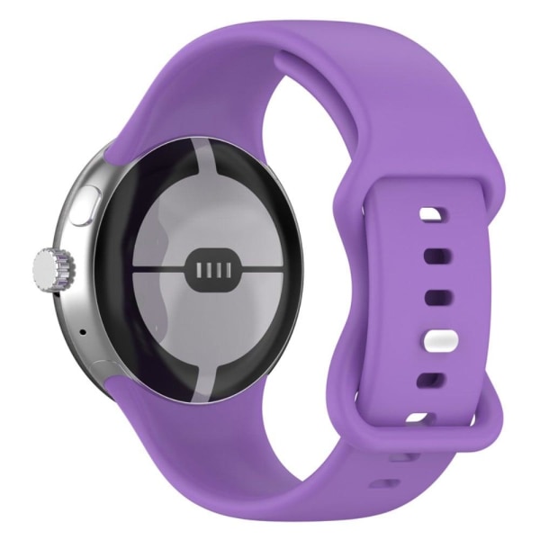 Google Pixel Watch silicone watch strap - Purple Lila