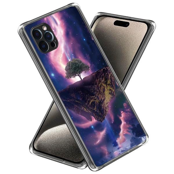 Deco iPhone 16 Pro Max skal - Norrsken Natt Lila
