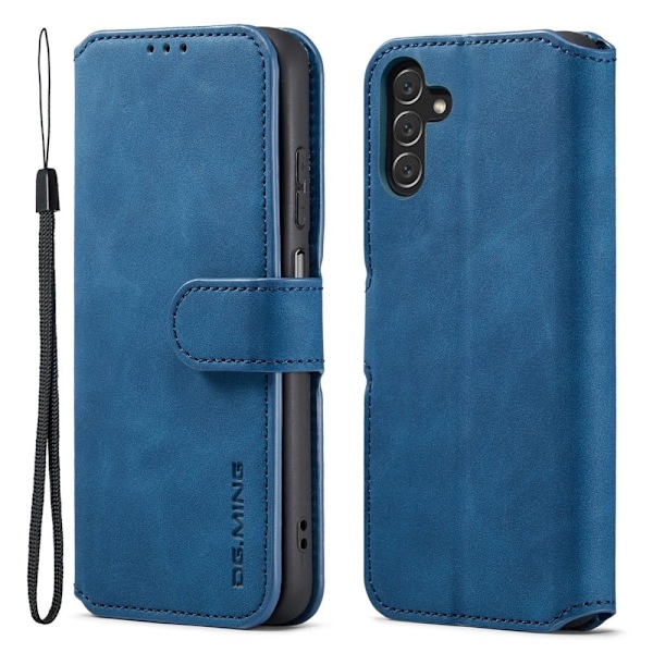 DG.Ming Samsung Galaxy A13 5G Retro Suojakotelo - Sininen Blue
