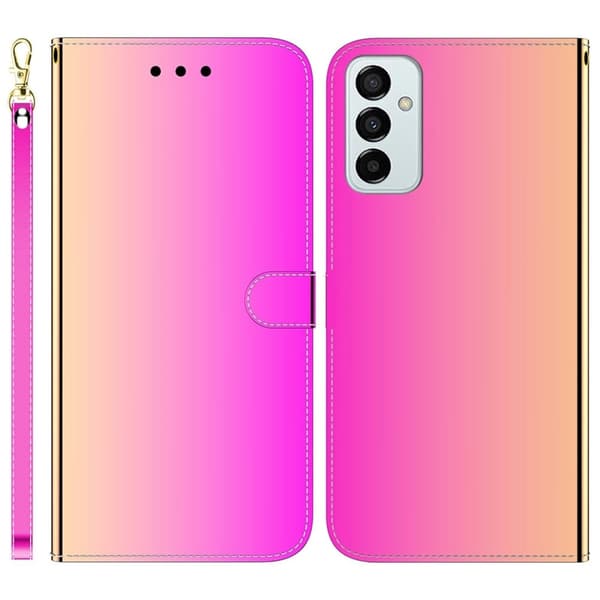 Mirror Samsung Galaxy M13 4G Flippetui - Rose Pink