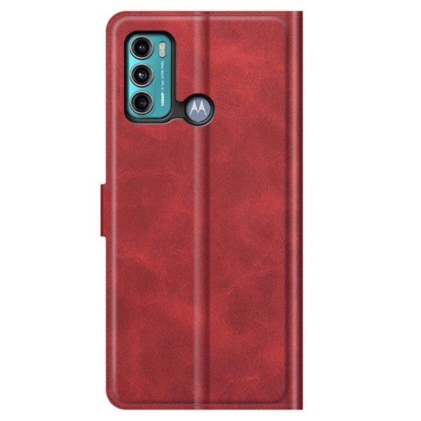 Motorola Moto G40 Fusion / Motorola Moto G60 læderetui med pung - Rød Red