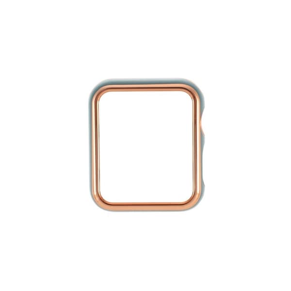 Apple Watch Series 6 / 5 44mm glaserad ram - Guld / Mörkgrön Guld