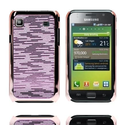 Foxtrot (Kobber) Samsung Galaxy S i9000 Deksel Pink