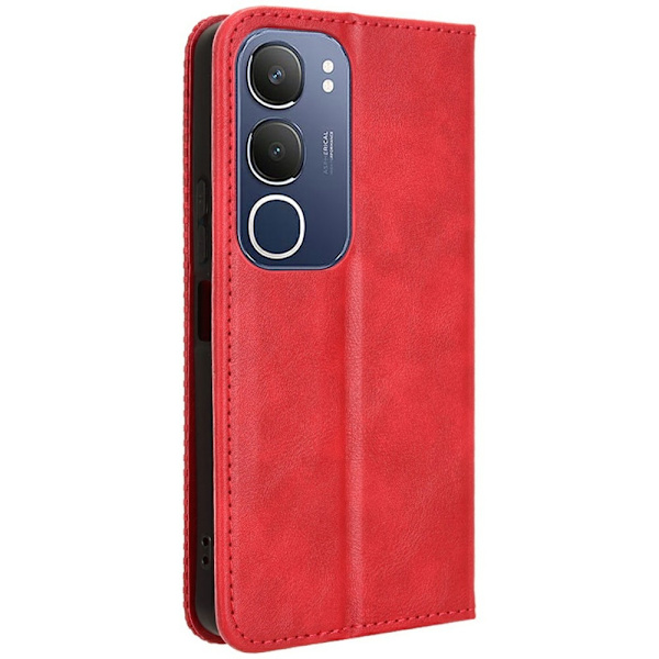 Bofink Vintage vivo Y19s nahkakotelo - Punainen Red