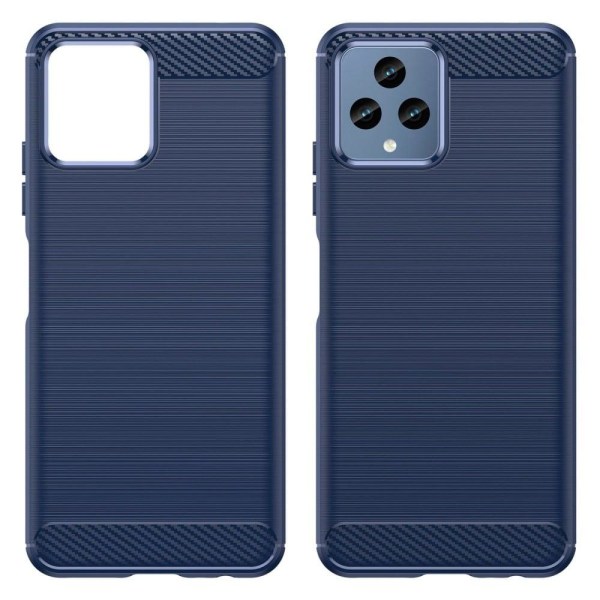 Carbon Flex Etui T-mobile Revvl 6 5g - Blå Blue